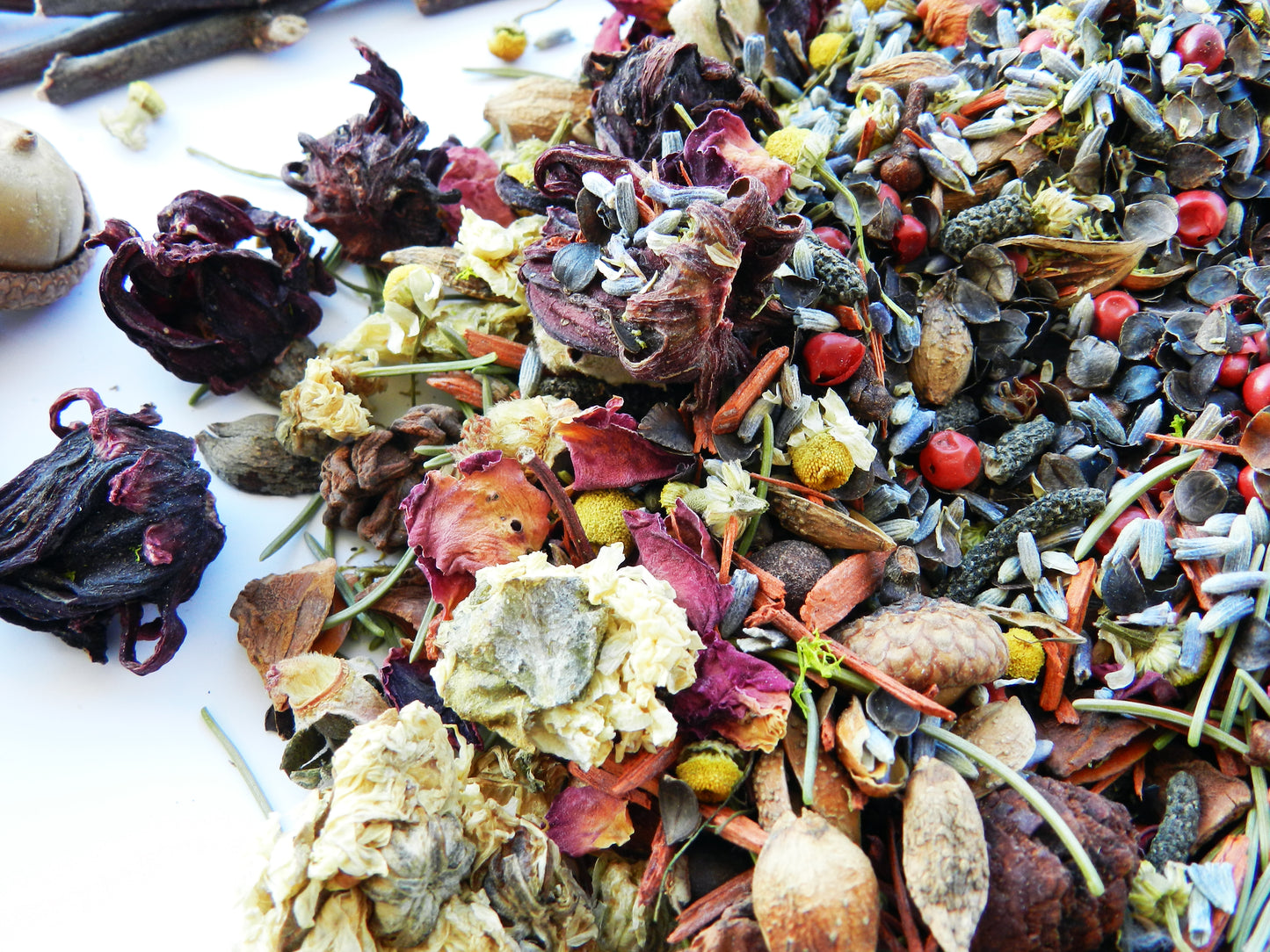 Raw Nature Potpourri in Coconut Shell - Beard n Moustache