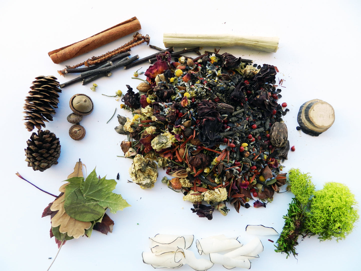 Raw Nature Potpourri in Coconut Shell - Beard n Moustache