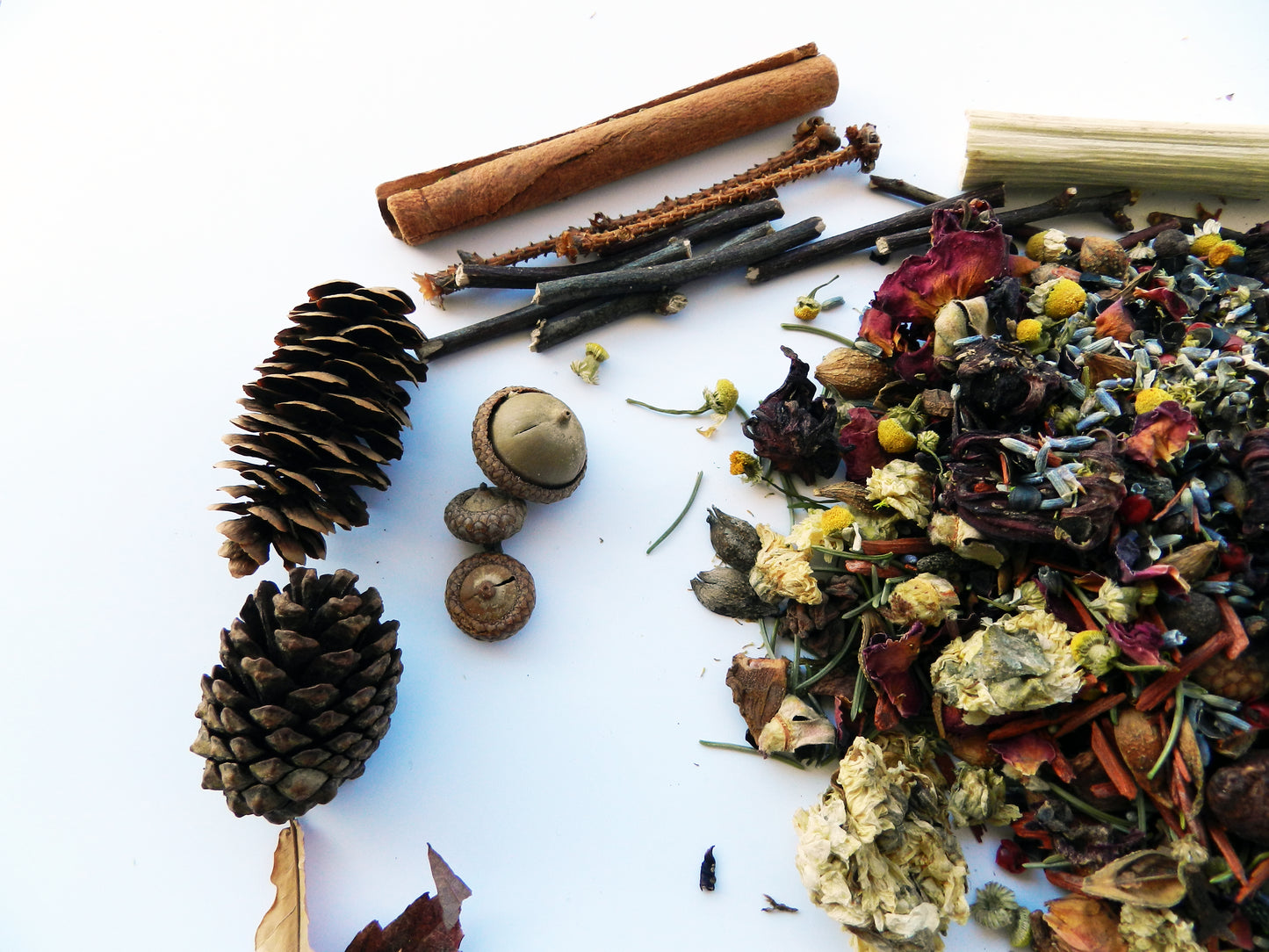 Raw Nature Potpourri in Coconut Shell - Beard n Moustache