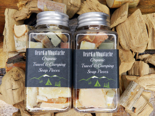 Organic Travel & Camping Soap Pack