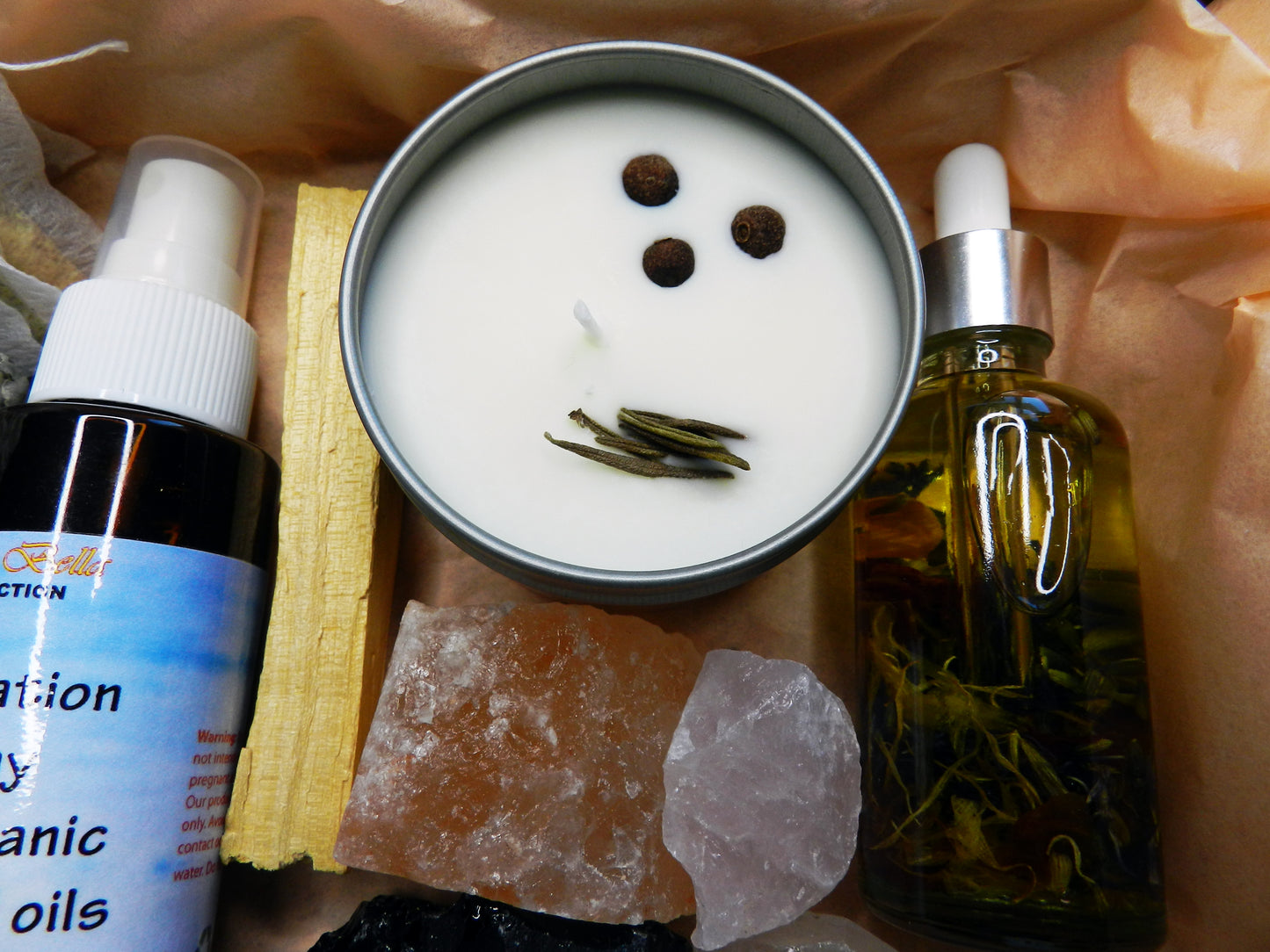 Coffret cadeau de méditation « You Need All Healing Crystals and Stones »