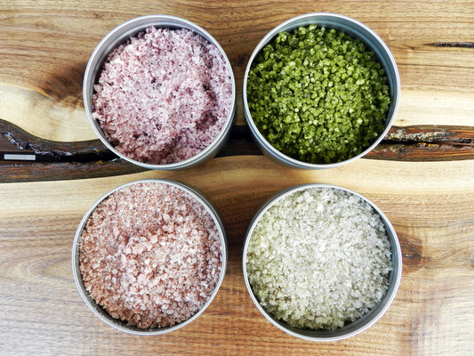 Glow & Go: Botanical Body Scrubs - Nina Bella Collection