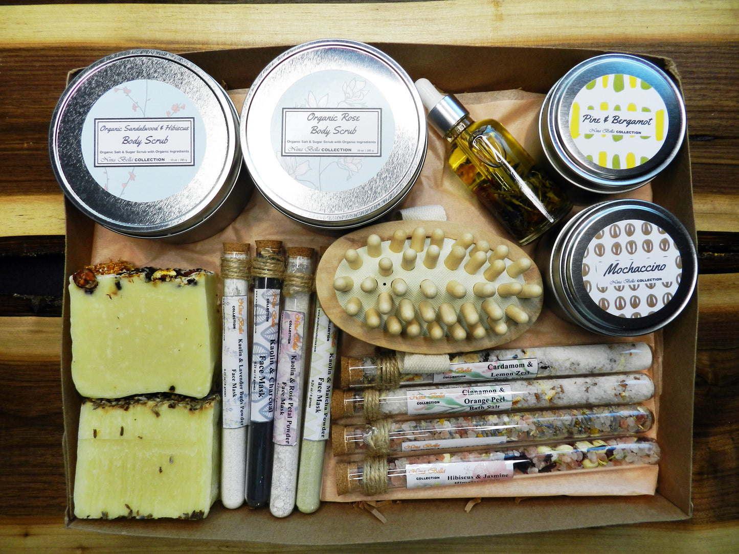Set de spa orgánico completo para el hogar hecho a mano