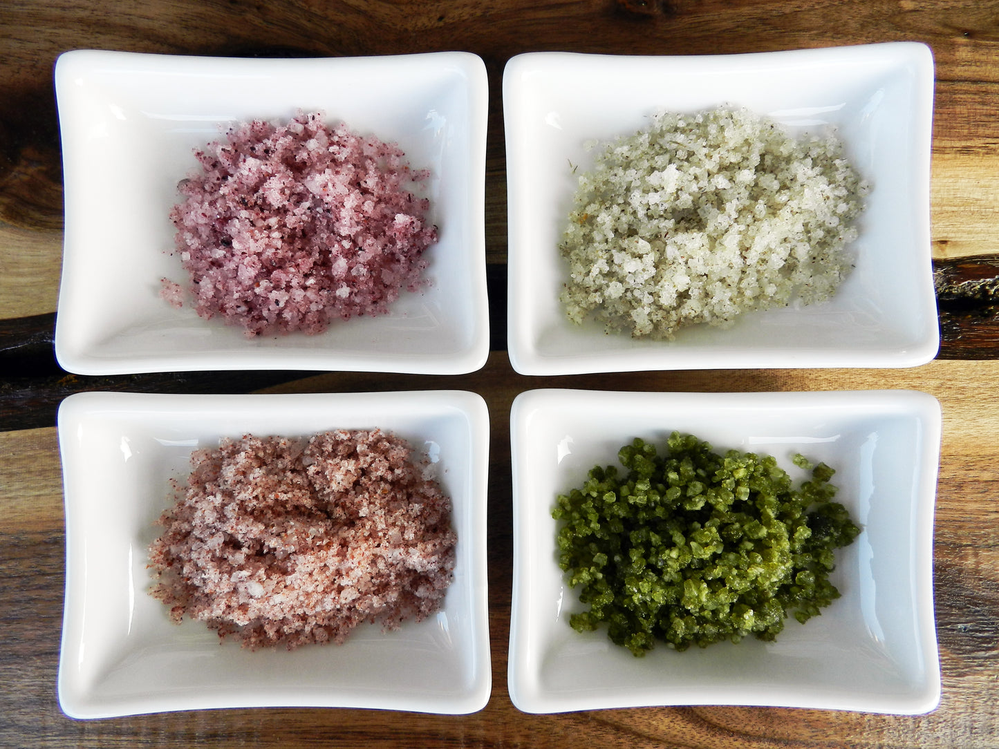 Gommages corporels artisanaux au sucre et au sel biologiques
