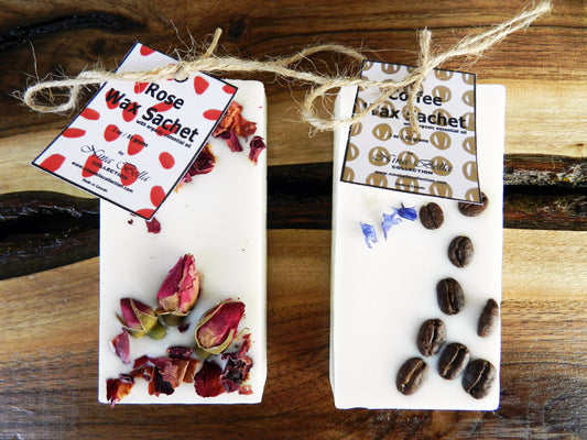 Pure Oil Wax Sachets – Botanical Gift Set (4-Pack) - Nina Bella Collection