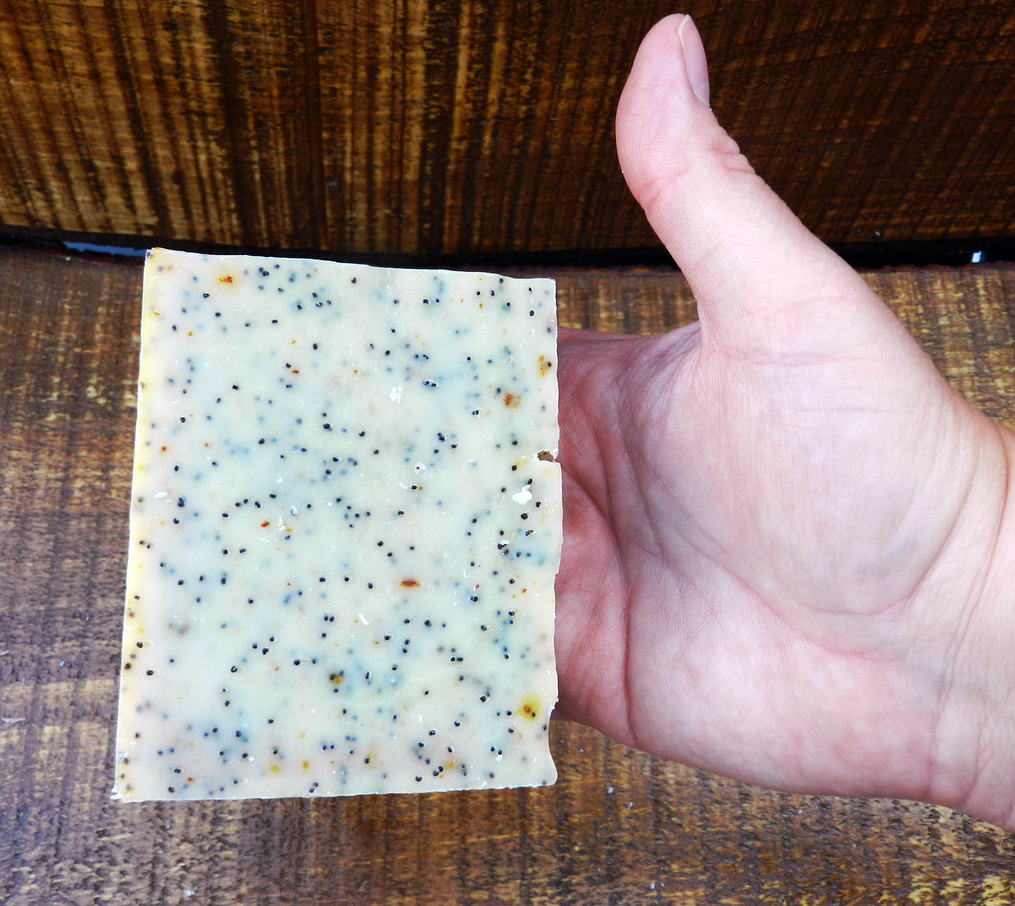 Gentle Botanical Polish - Organic Sunshine Lemon Scrub Bar