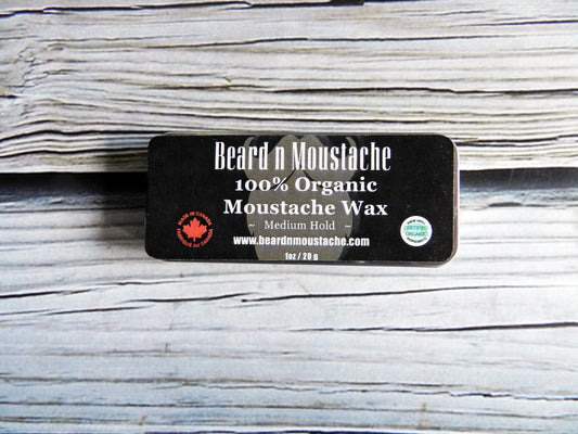 Cera orgánica para bigote - 1 oz / 28 g