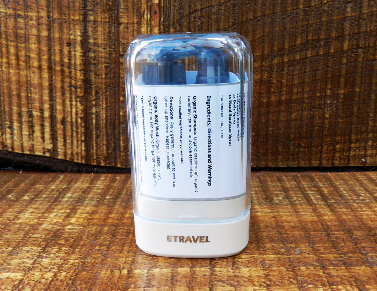 Organic 4 Piece Guest Welcome Kit