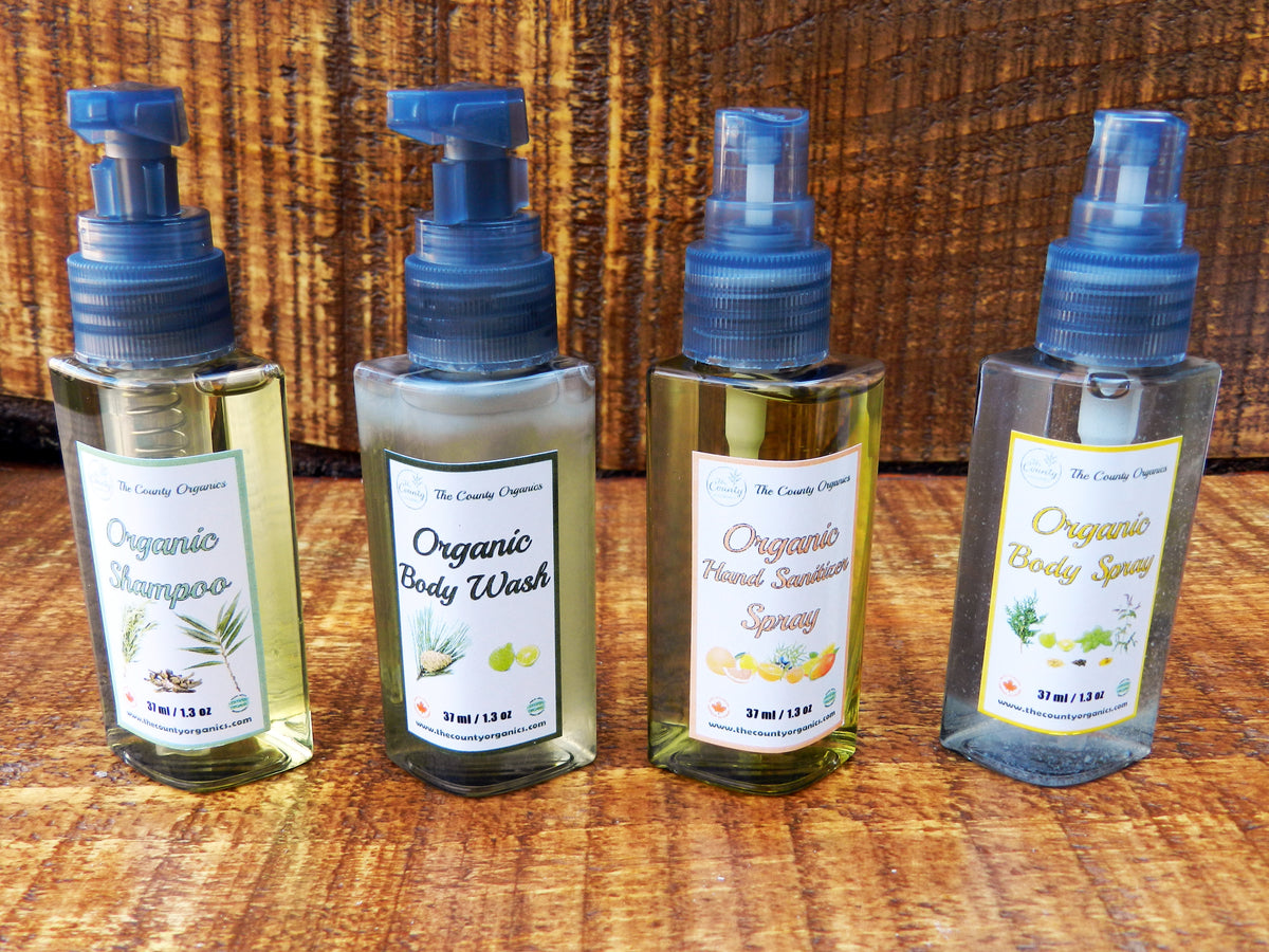 Organic 4 Piece Guest Welcome Kit