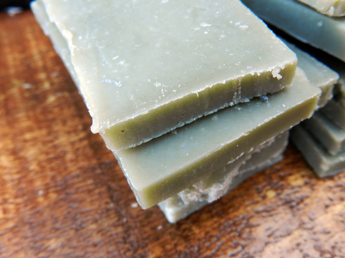 Woodland Reserve - Organic Sandalwood & Patchouli with Green French Clay Artisan Guest Soap Bar
