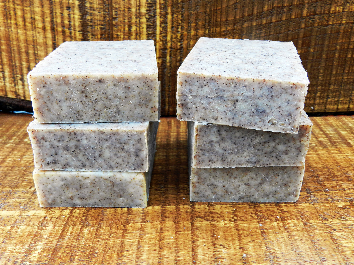 Blushed Citrus Veil - Gentle Botanical Polish Apricot Shell Scrub Bar