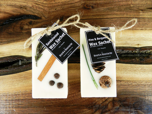Sachets de cire pour hommes