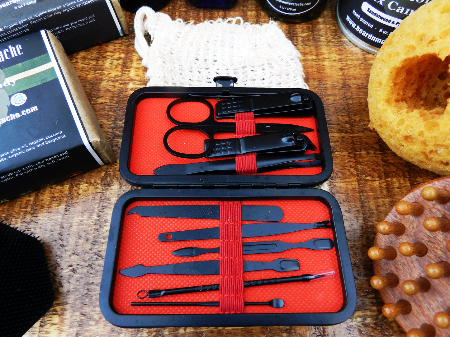 Coffret de soins bio pour homme
