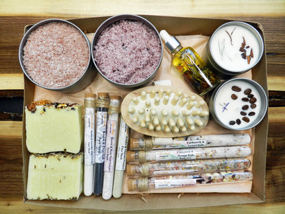 Set de spa orgánico completo para el hogar hecho a mano