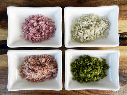 Glow & Go: Botanical Body Scrubs - Nina Bella Collection