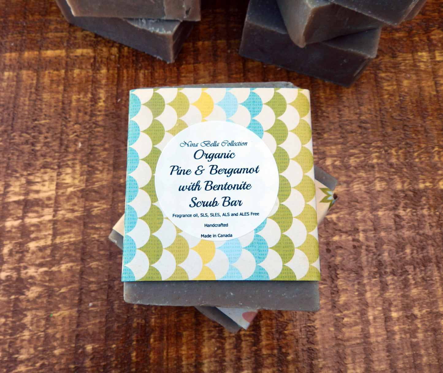 Northern Forest Mineral Polish - Pine & Bergamot with Bentonite Clay Scrub Bar