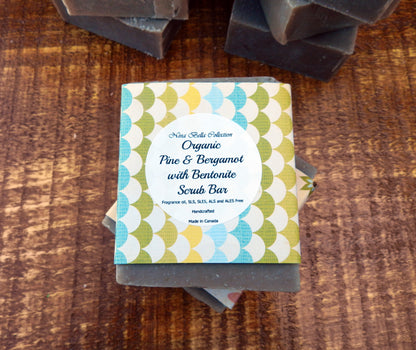 Northern Forest Mineral Polish - Pine & Bergamot with Bentonite Clay Scrub Bar