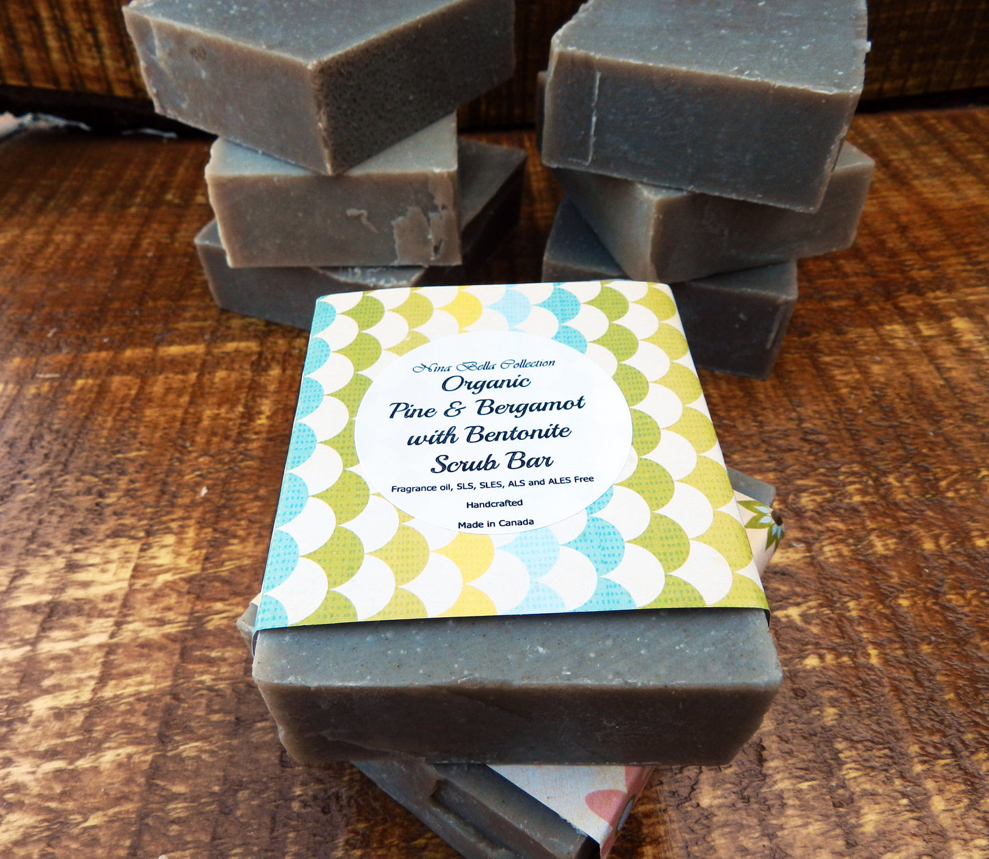 Northern Forest Mineral Polish - Pine & Bergamot with Bentonite Clay Scrub Bar