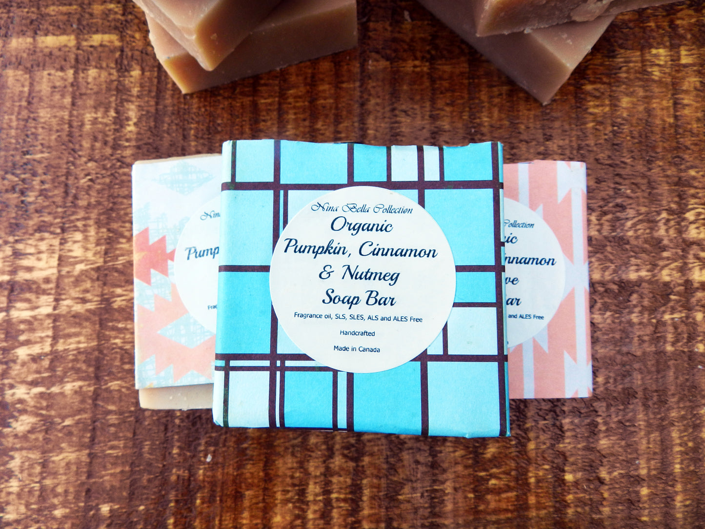 Organic Pumpkin Oil Artisan Soap Bar