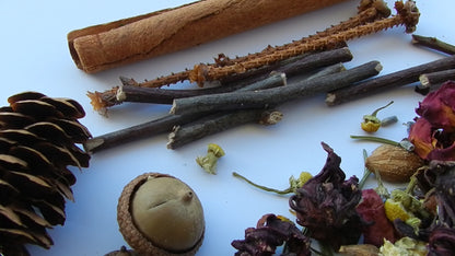 Raw Nature Potpourri in Coconut Shell - Beard n Moustache